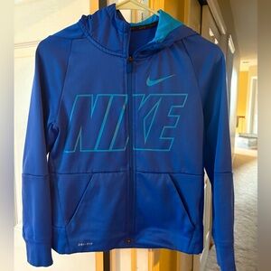 Boys Nike Zip Up Sweatshirt